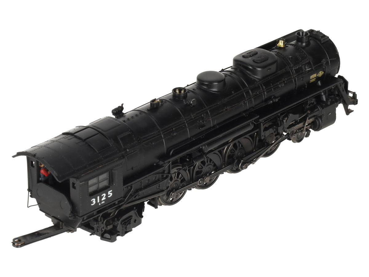 MTH 80-3127-1 HO NYC 4-8-2 L-4B Steam Locomotive Only- PS3 #3125 EX