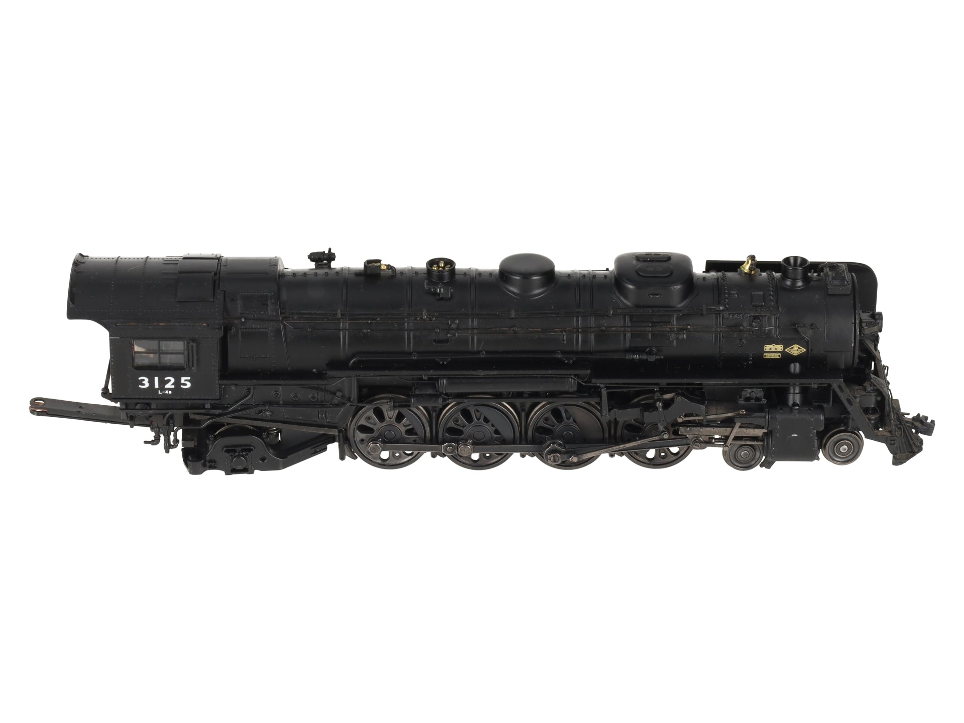 MTH 80-3127-1 HO NYC 4-8-2 L-4B Steam Locomotive Only- PS3 #3125 EX