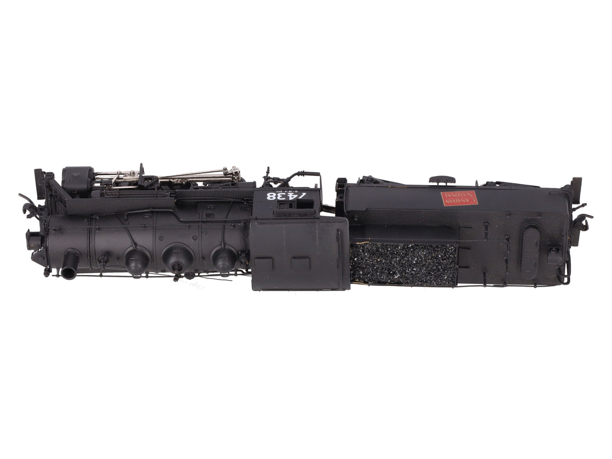 Van Hobbies O-18A HO BRASS CNR O-18a 0-6-0 Steam Locomotive & Tender - painted EX/Box