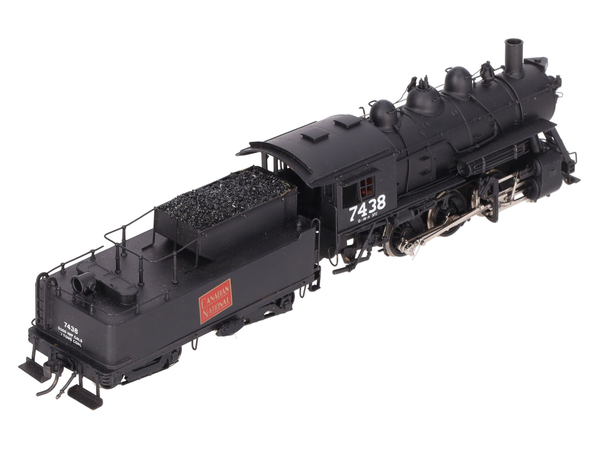 Van Hobbies O-18A HO BRASS CNR O-18a 0-6-0 Steam Locomotive & Tender - painted EX/Box