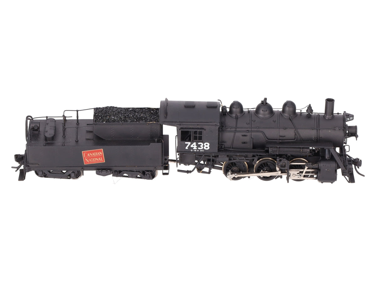 Van Hobbies O-18A HO BRASS CNR O-18a 0-6-0 Steam Locomotive & Tender - painted EX/Box