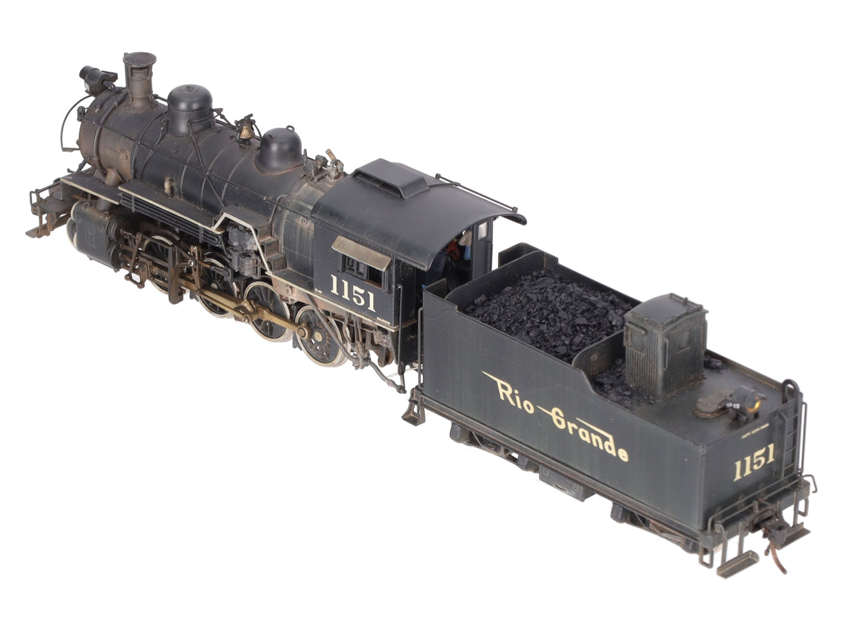 Key Imports HO Scale Denver & Rio Grande Western 2-8-0 C-48 Class Loco #1151 EX/Box