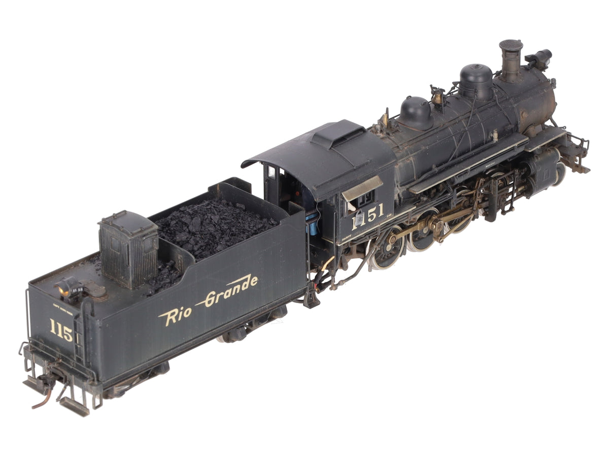 Key Imports HO Scale Denver & Rio Grande Western 2-8-0 C-48 Class Loco #1151 EX/Box