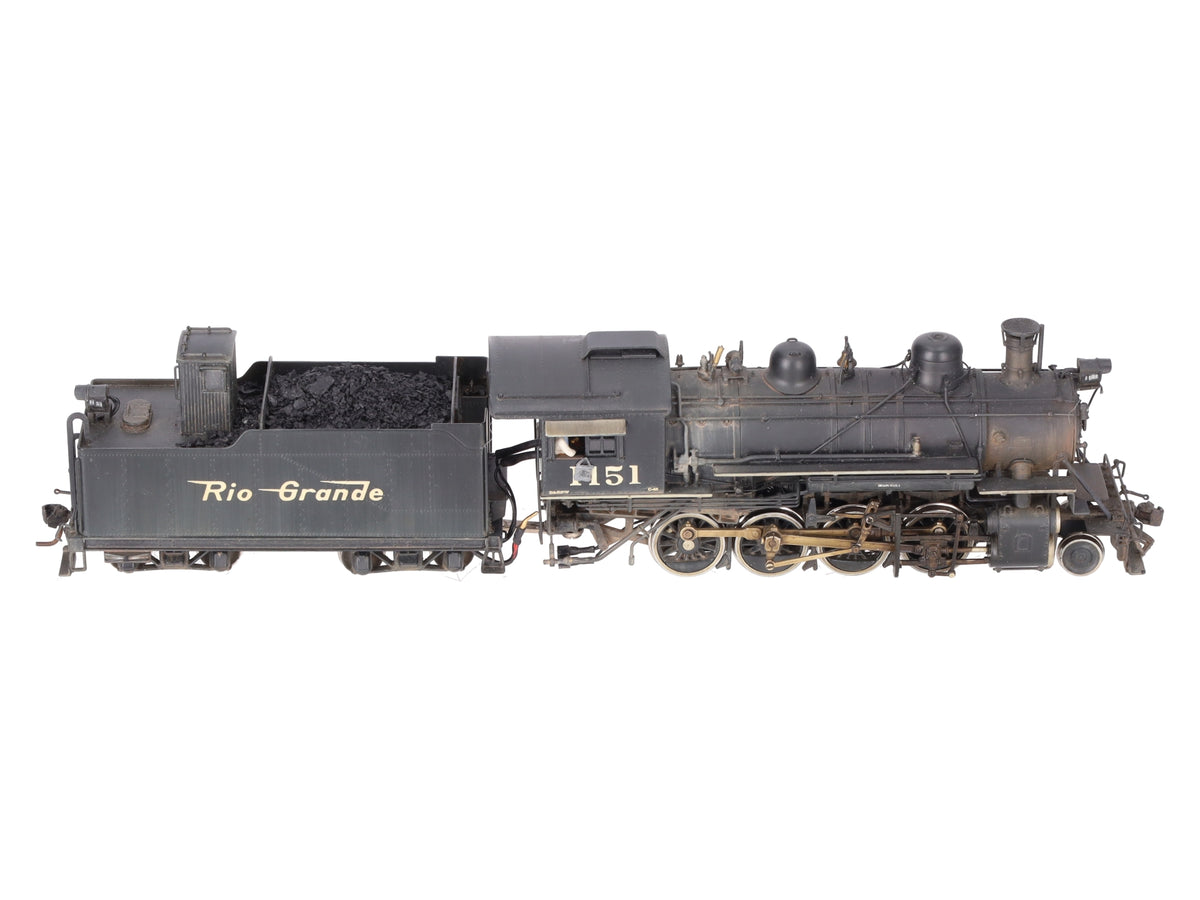 Key Imports HO Scale Denver & Rio Grande Western 2-8-0 C-48 Class Loco #1151 EX/Box