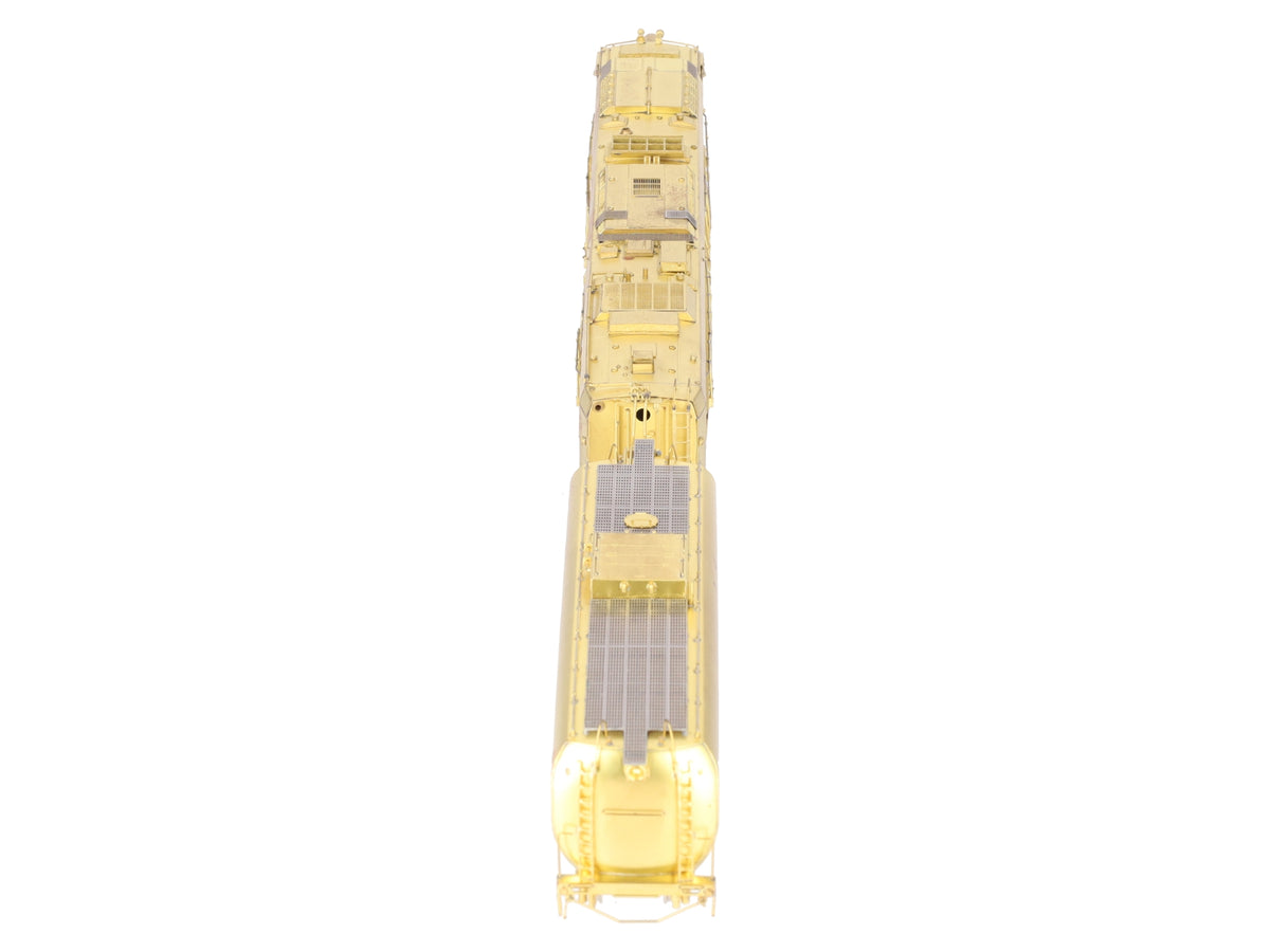 Overland OMI-5856 HO BRASS UP Veranda Turbine w/ Auxiliary Tender - Unpainted EX/Box