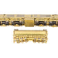 Overland OMI-5508 HO BRASS UP Standard Turbine w/ Round Tender - Unpainted EX/Box