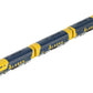 Marklin 8819 Z Scale Alaska Railroad EMD F7 ABA Diesel Locomotive Set EX