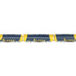 Marklin 8819 Z Scale Alaska Railroad EMD F7 ABA Diesel Locomotive Set EX