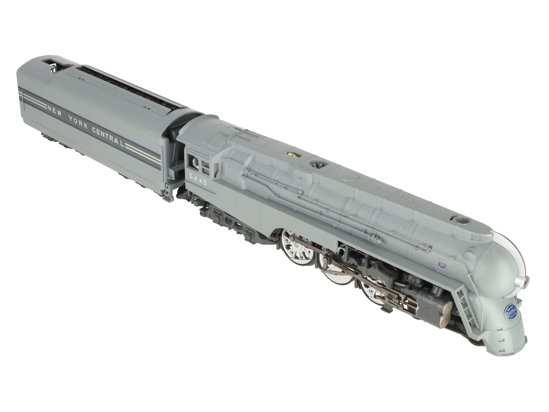 MTH 20-3045-1 O New York Central Dreyfuss Hudson Steam Loco & Tender #5445 EX