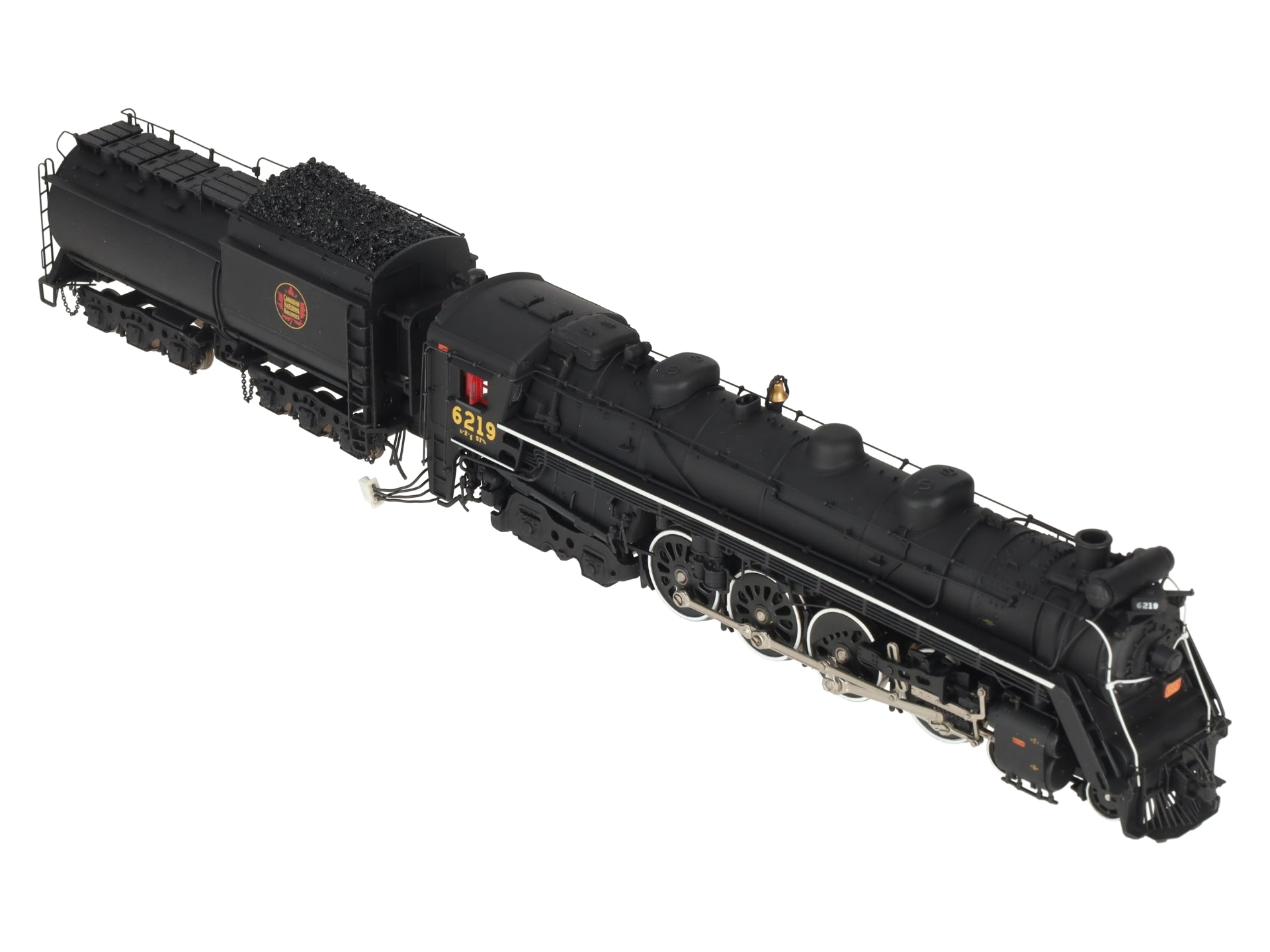 True Line 303006 HO CN U-2-g Northern Steam Loco & Tender #6226 w/ DCC & Sound EX/Box