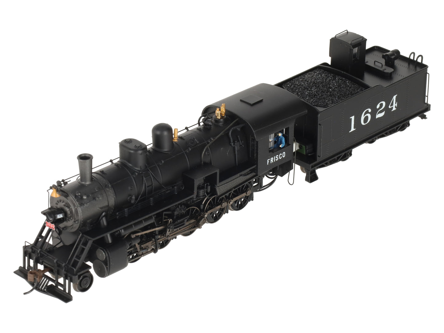 Bachmann 85403 HO Frisco 2-10-0 Decapod Steam Locomotive #1624w/DCC/WowSound EX/Box
