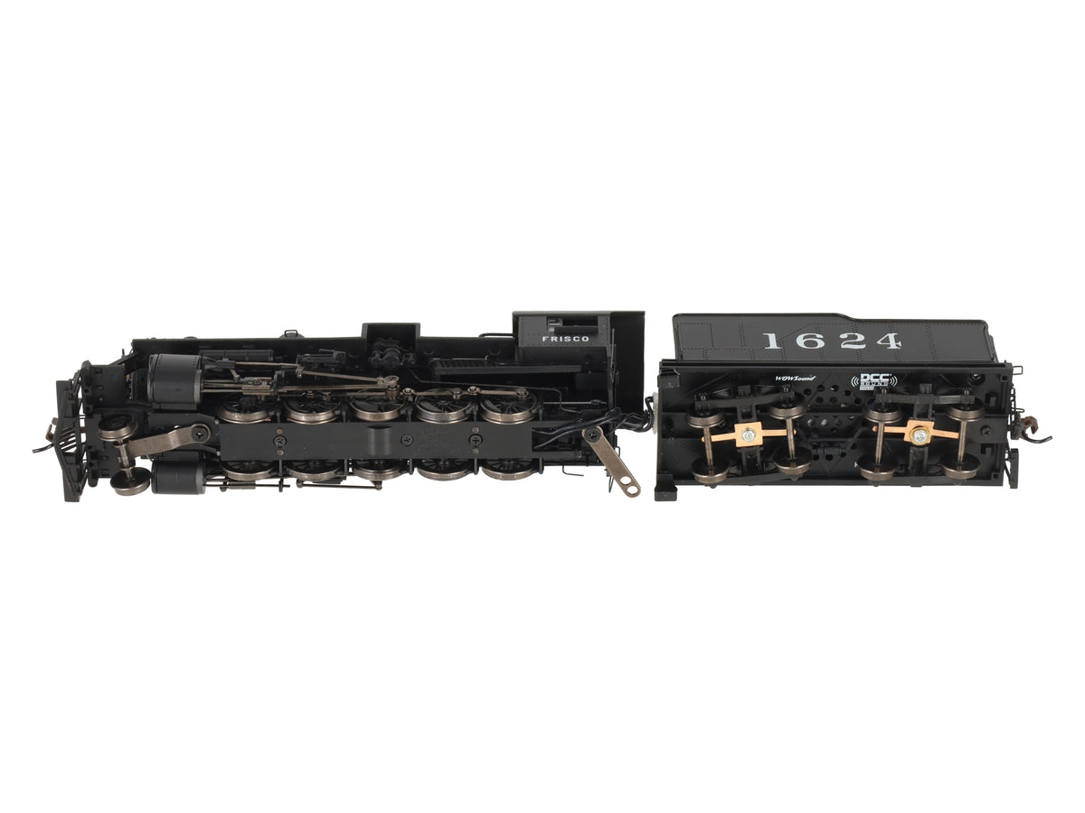 Bachmann 85403 HO Frisco 2-10-0 Decapod Steam Locomotive #1624w/DCC/WowSound EX/Box