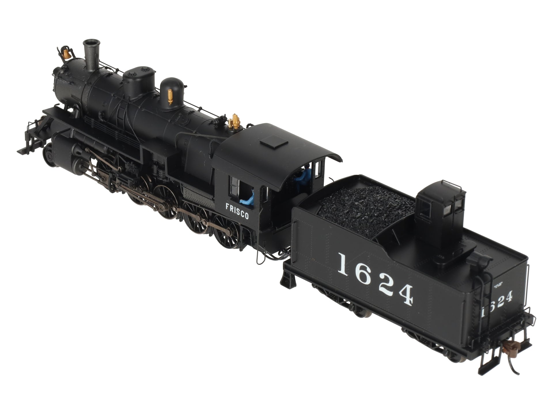 Bachmann 85403 HO Frisco 2-10-0 Decapod Steam Locomotive #1624w/DCC/WowSound EX/Box