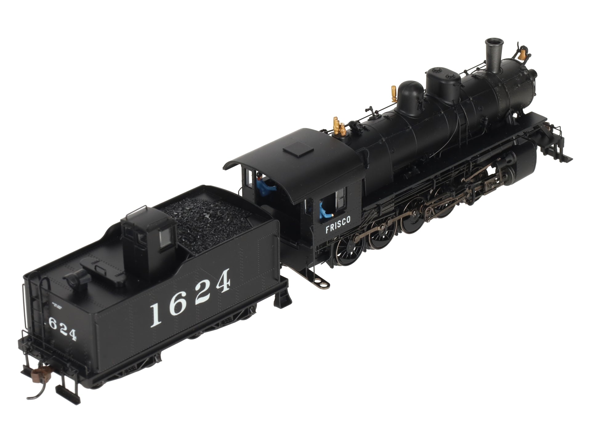 Bachmann 85403 HO Frisco 2-10-0 Decapod Steam Locomotive #1624w/DCC/WowSound EX/Box