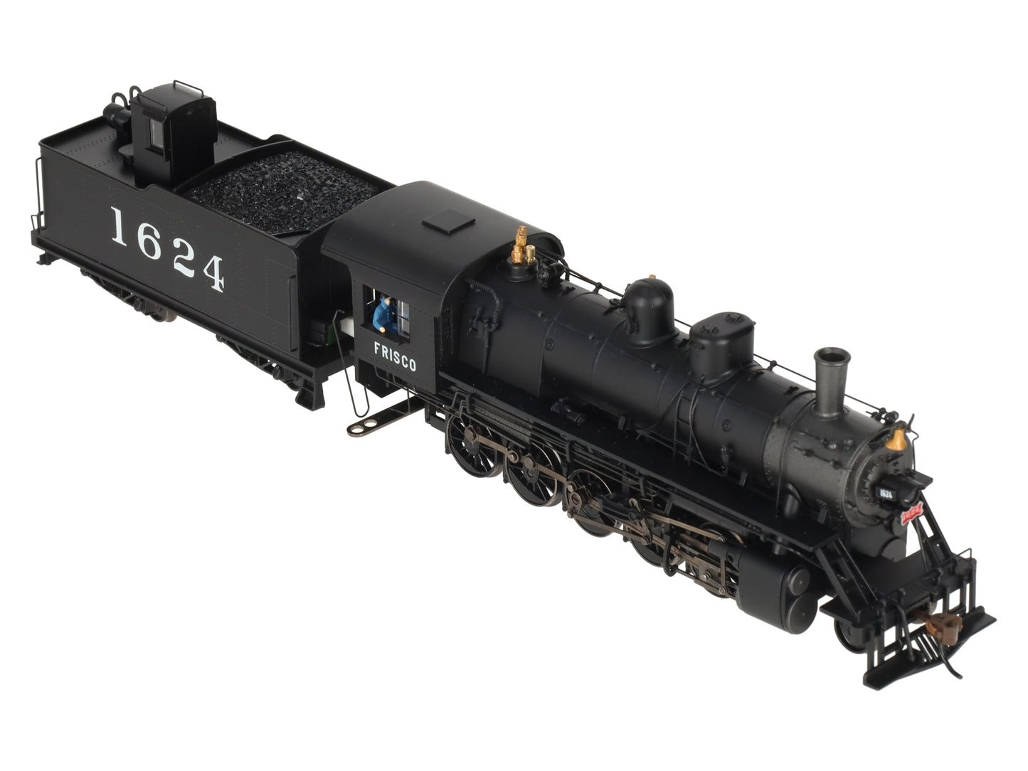 Bachmann 85403 HO Frisco 2-10-0 Decapod Steam Locomotive #1624w/DCC/WowSound EX/Box