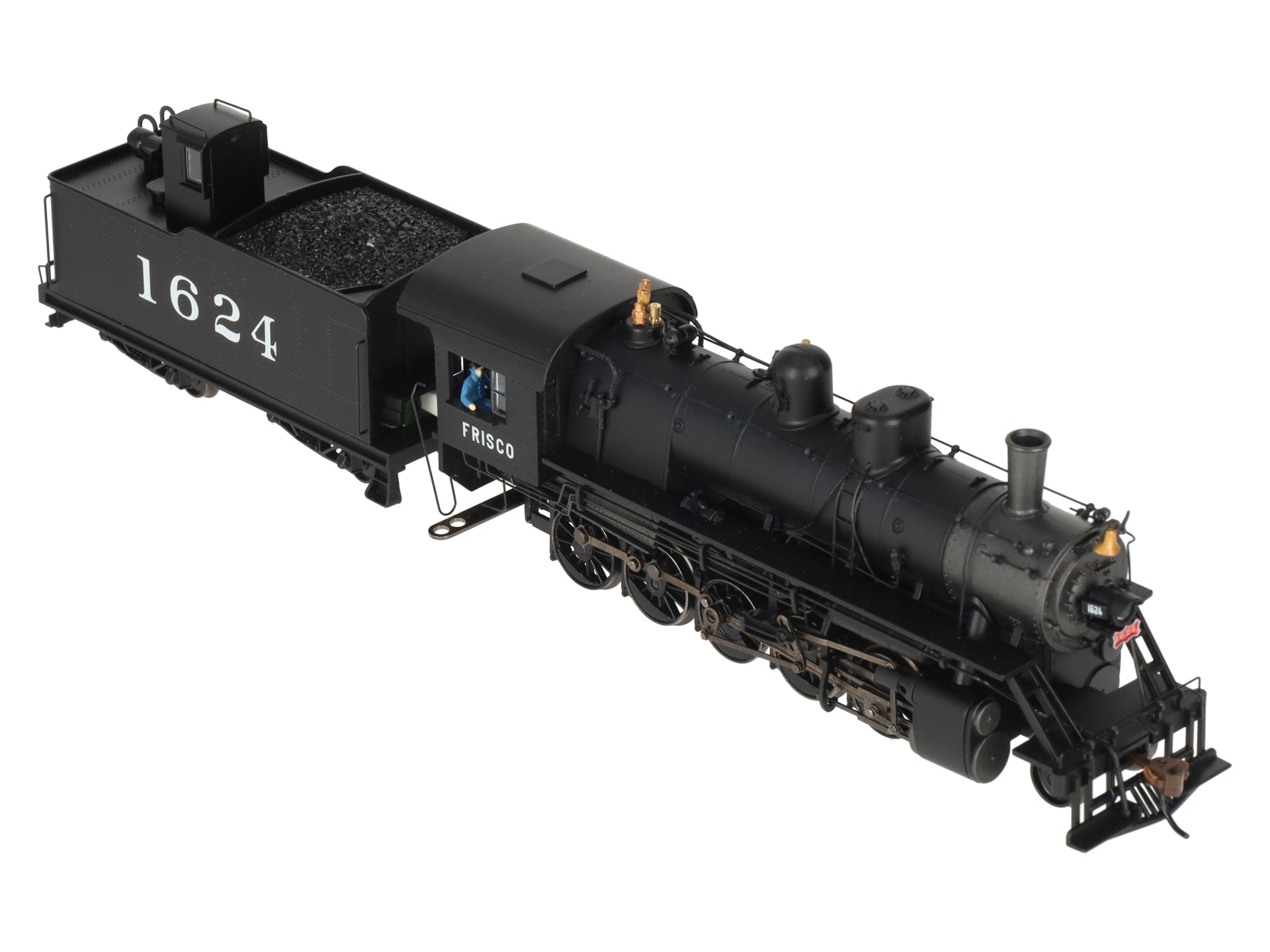 Bachmann 85403 HO Frisco 2-10-0 Decapod Steam Locomotive #1624w/DCC/WowSound EX/Box