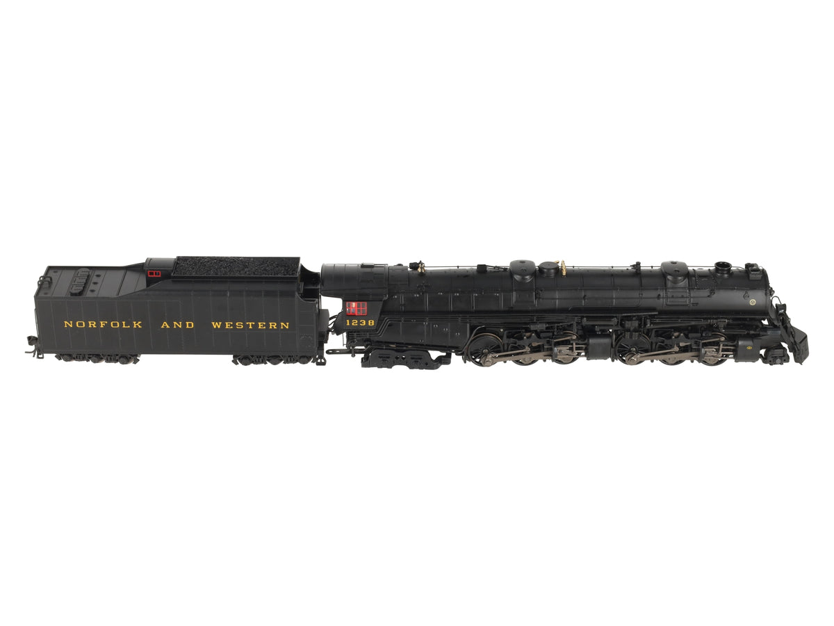 Broadway Limited 4480 HO N&W Class A 2-6-6-4 Steam Loco #1238 with 22i Tender LN/Box