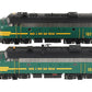 Athearn G22211 HO Seattle & North Coast F-7A/F-7A Freight Diesel Locomotive Set EX/Box