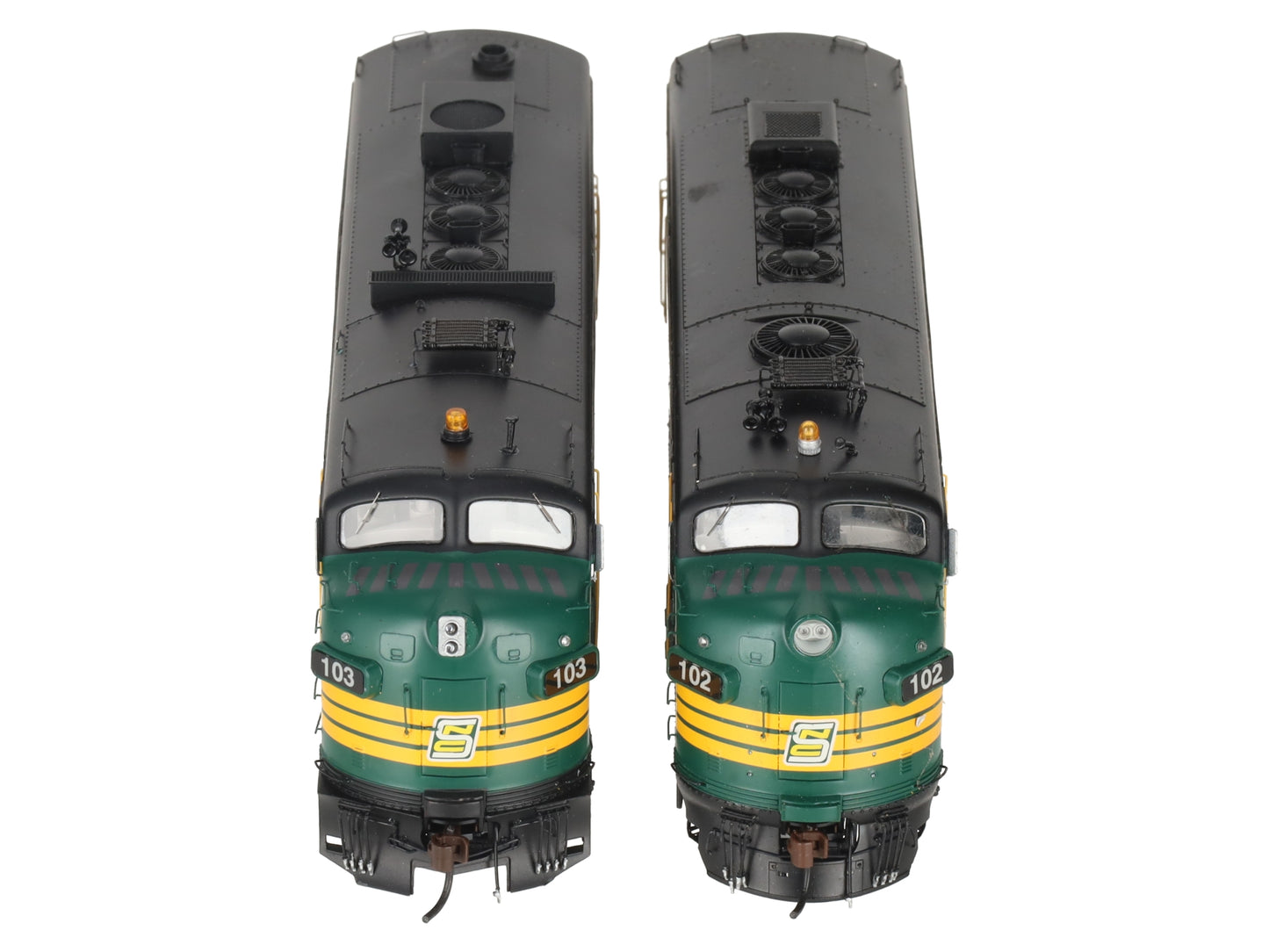 Athearn G22211 HO Seattle & North Coast F-7A/F-7A Freight Diesel Locomotive Set EX/Box