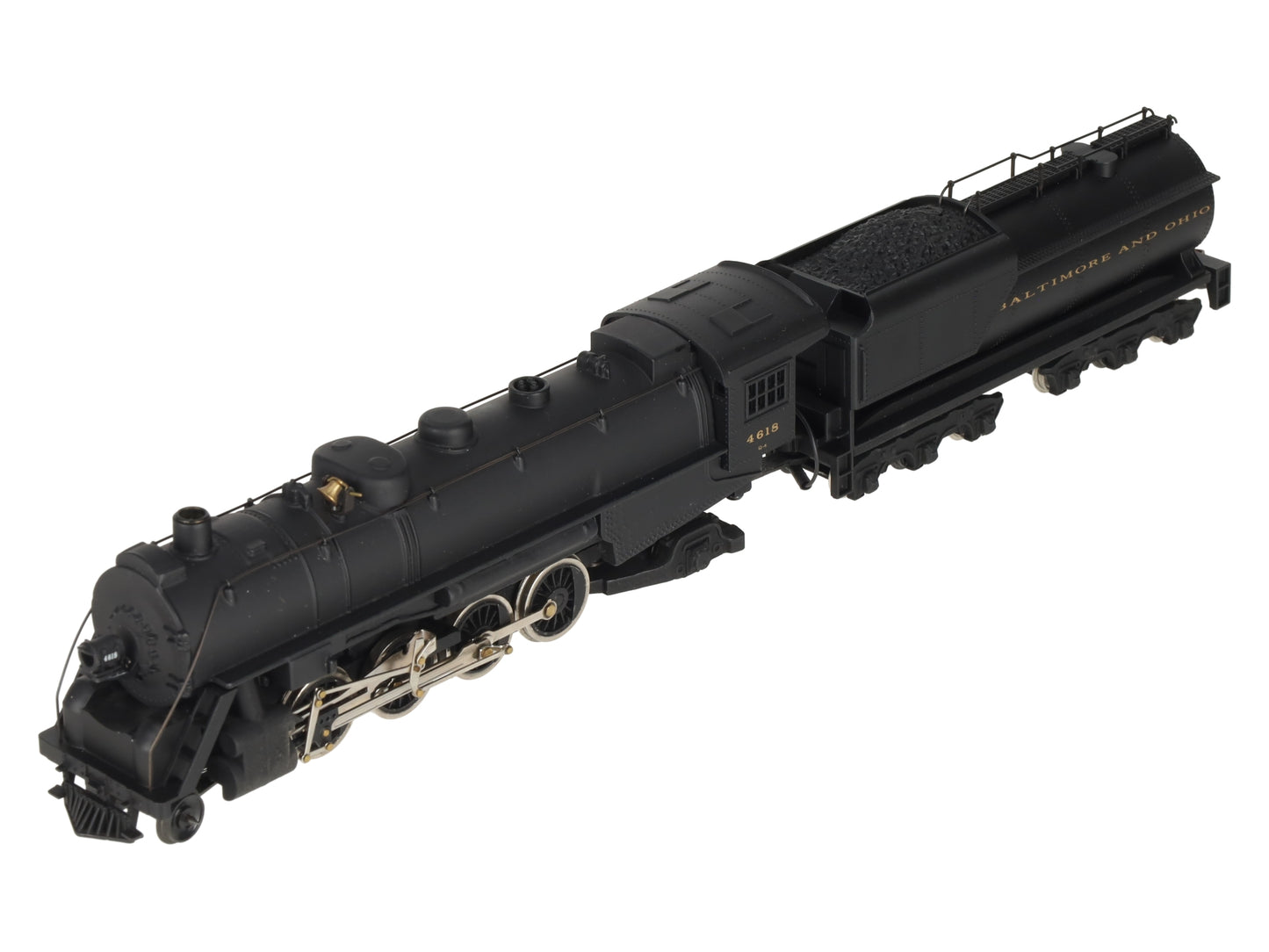 Mantua 348-025 HO Baltimore & Ohio 2-8-2 Mikado Steam Engine w/Vandy Tender#4618 EX/Box