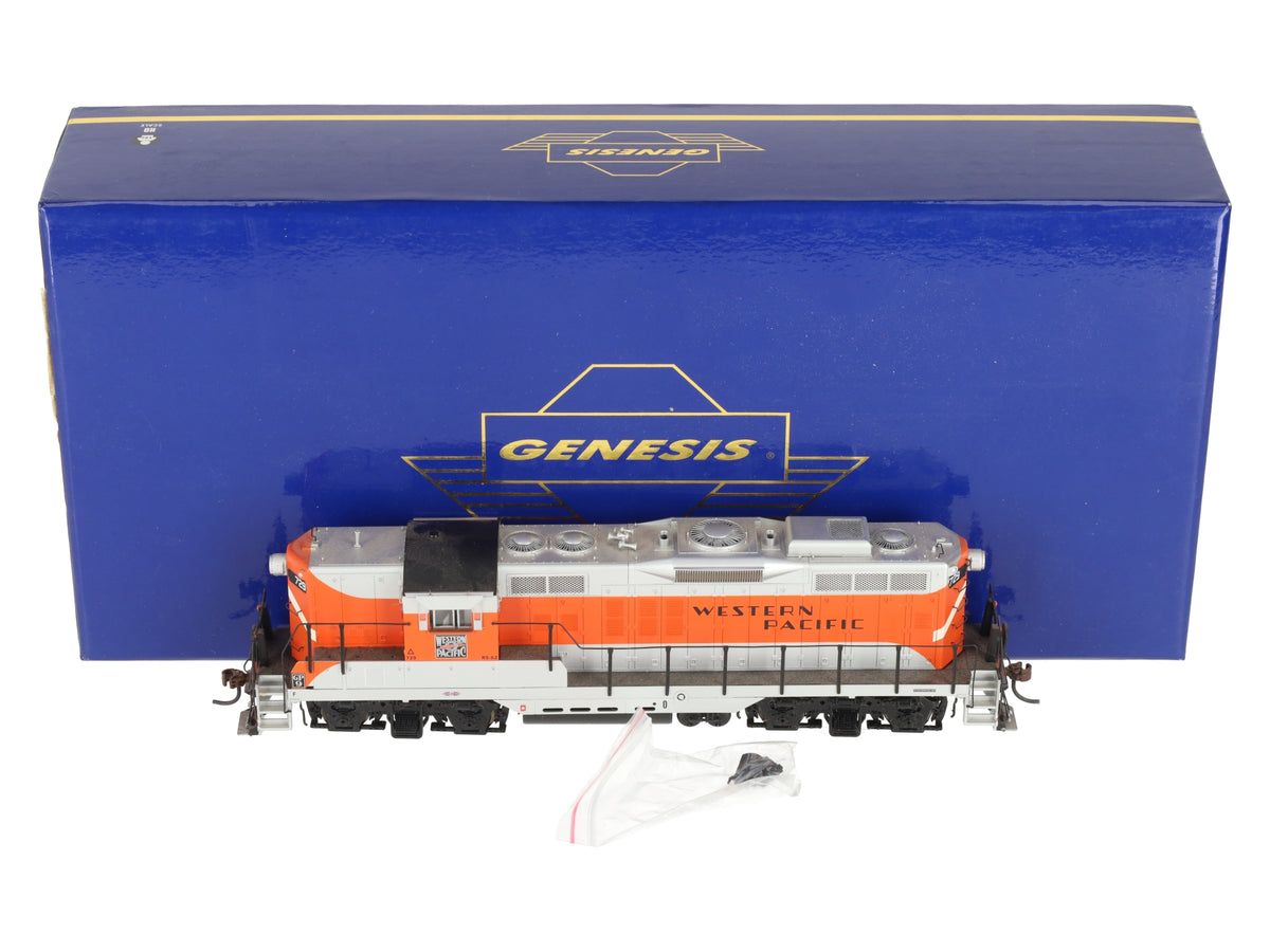 Athearn G62649 HO Genesis Western Pacific GP9 W/DCC & Sound # 729 EX/Box