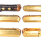 Marx O Vintage Mercury New York Central Tinplate Copper Passenger Train Set VG