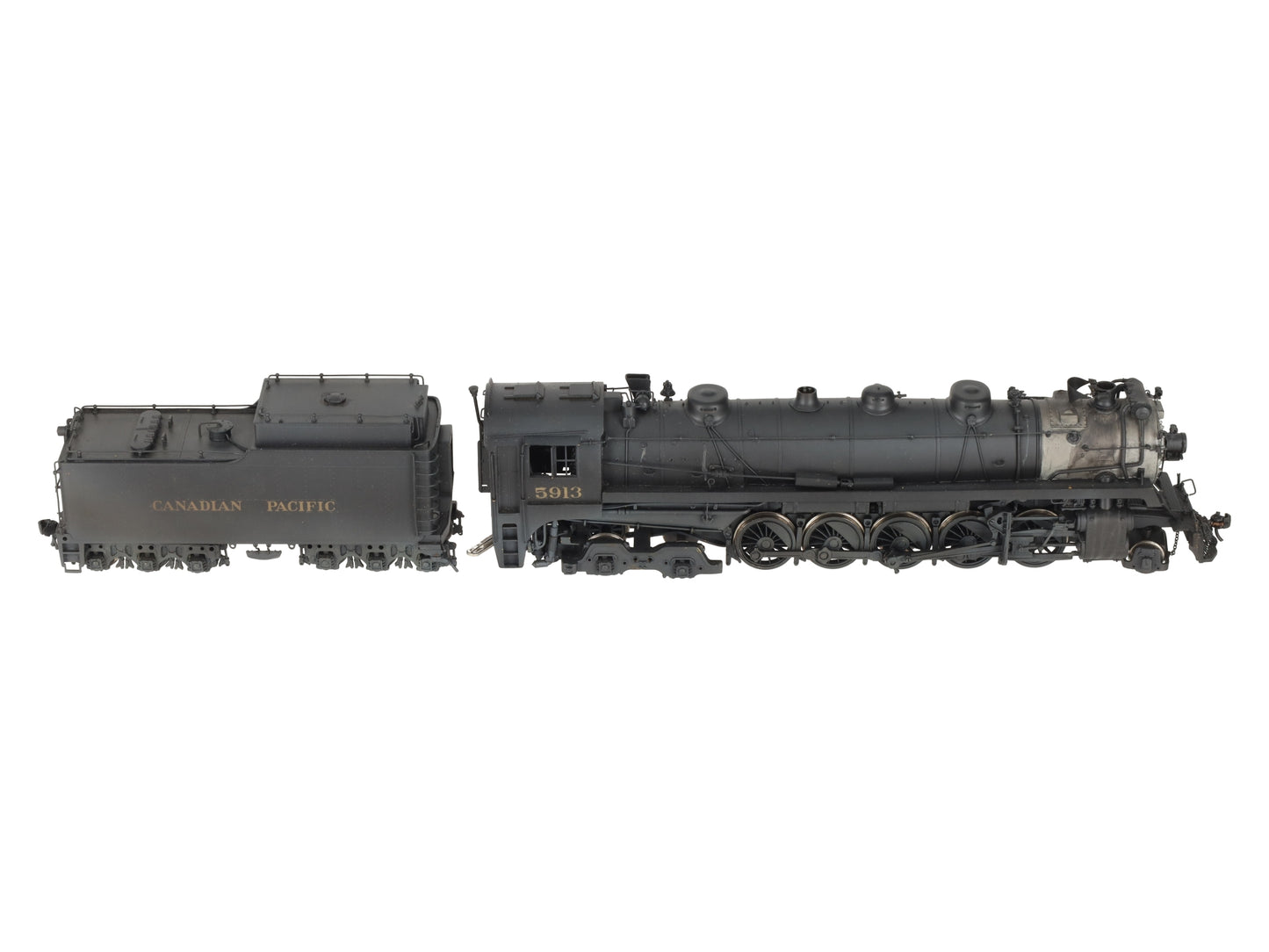 V-H Models HO BRASS CPR Selkirk 2-10-4 T-1a Steam Locomotive & Tender -Painted/Box