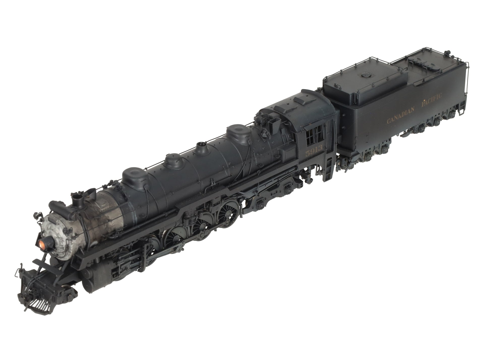 V-H Models HO BRASS CPR Selkirk 2-10-4 T-1a Steam Locomotive & Tender -Painted/Box