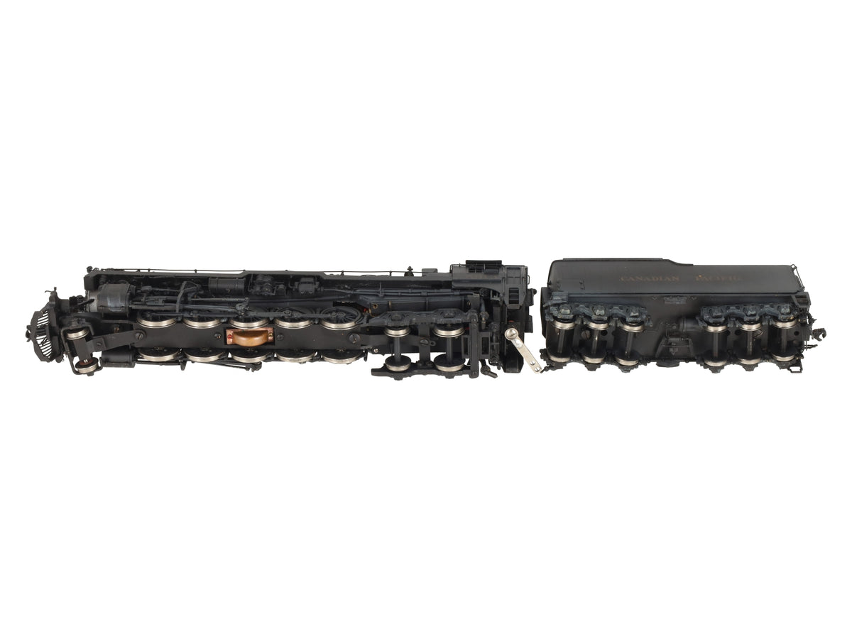 V-H Models HO BRASS CPR Selkirk 2-10-4 T-1a Steam Locomotive & Tender -Painted/Box
