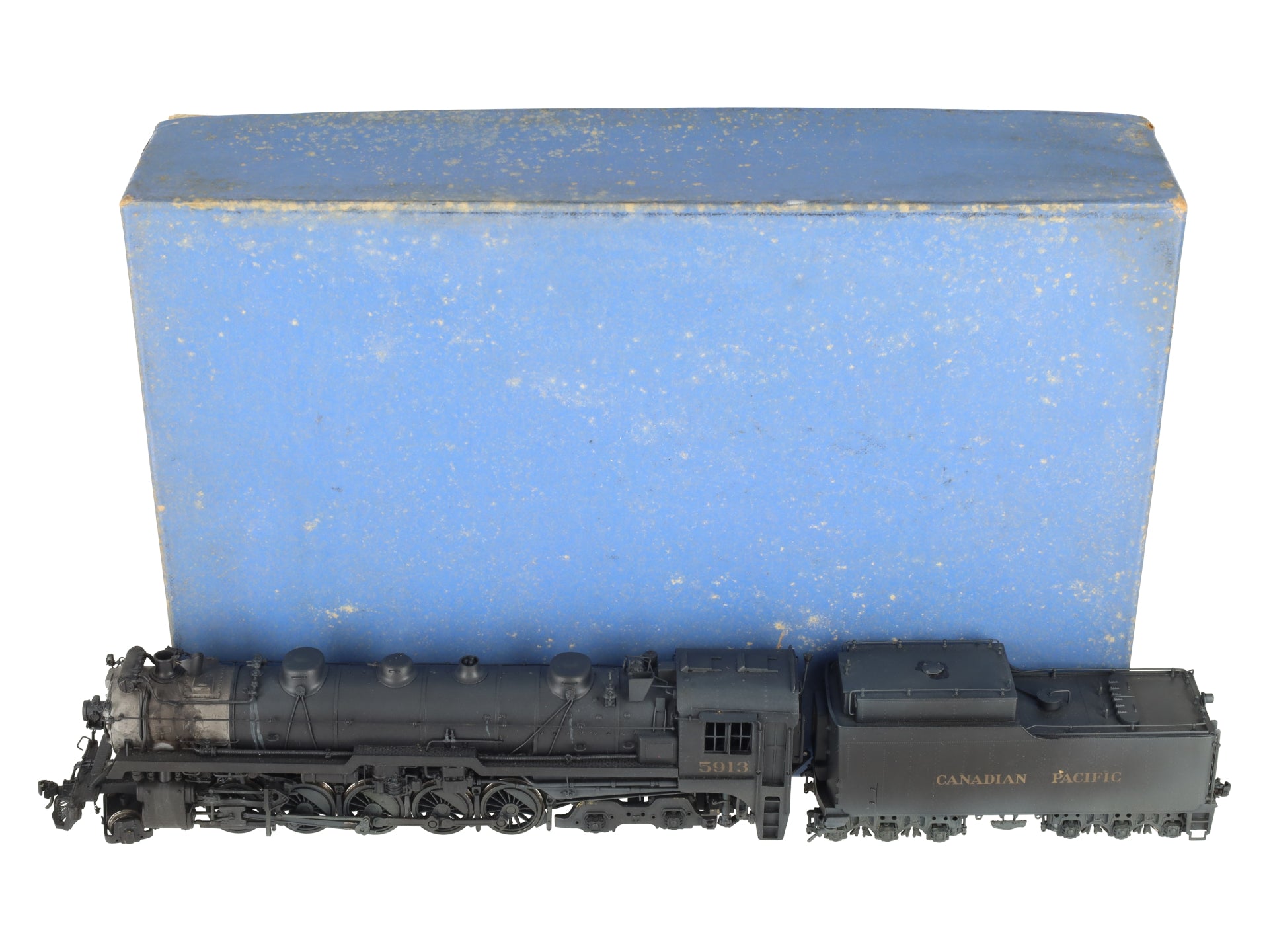 V-H Models HO BRASS CPR Selkirk 2-10-4 T-1a Steam Locomotive & Tender -Painted/Box