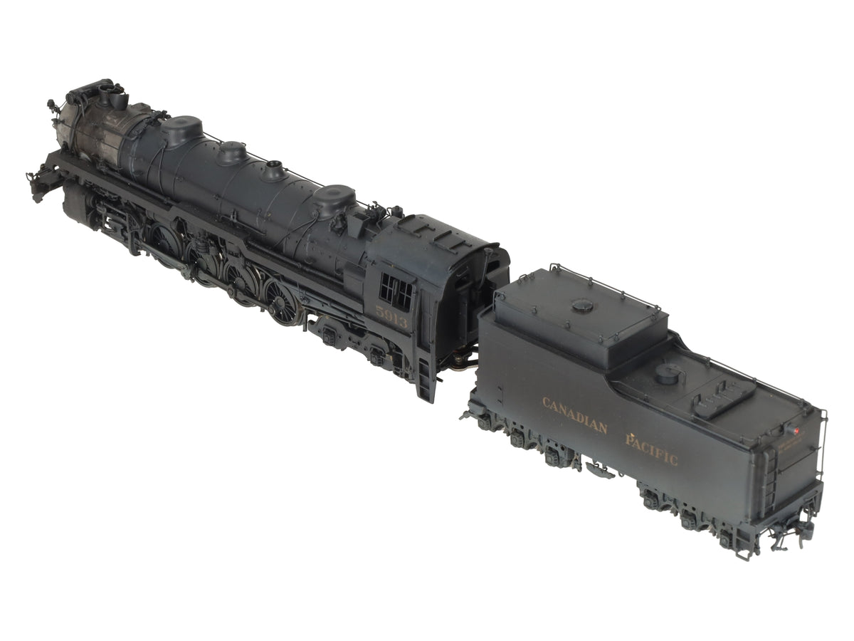 V-H Models HO BRASS CPR Selkirk 2-10-4 T-1a Steam Locomotive & Tender -Painted/Box
