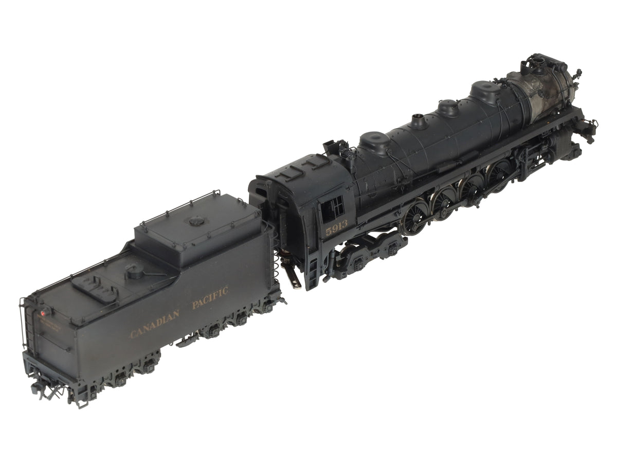 V-H Models HO BRASS CPR Selkirk 2-10-4 T-1a Steam Locomotive & Tender -Painted/Box