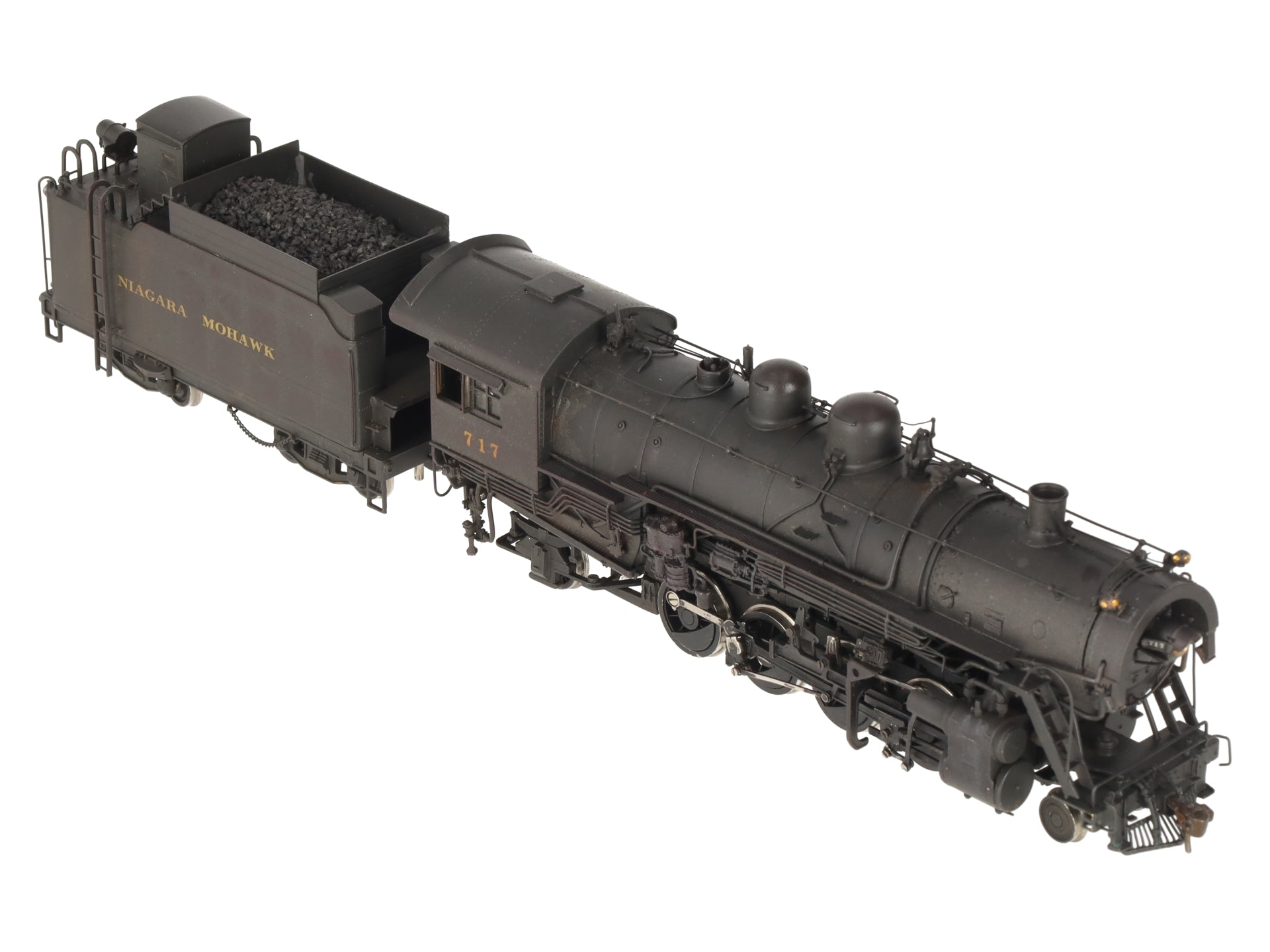 Sunset Models HO BRASS Niagara Mohawk 2-8-2 (FWH) Steam Loco & Tender/Box
