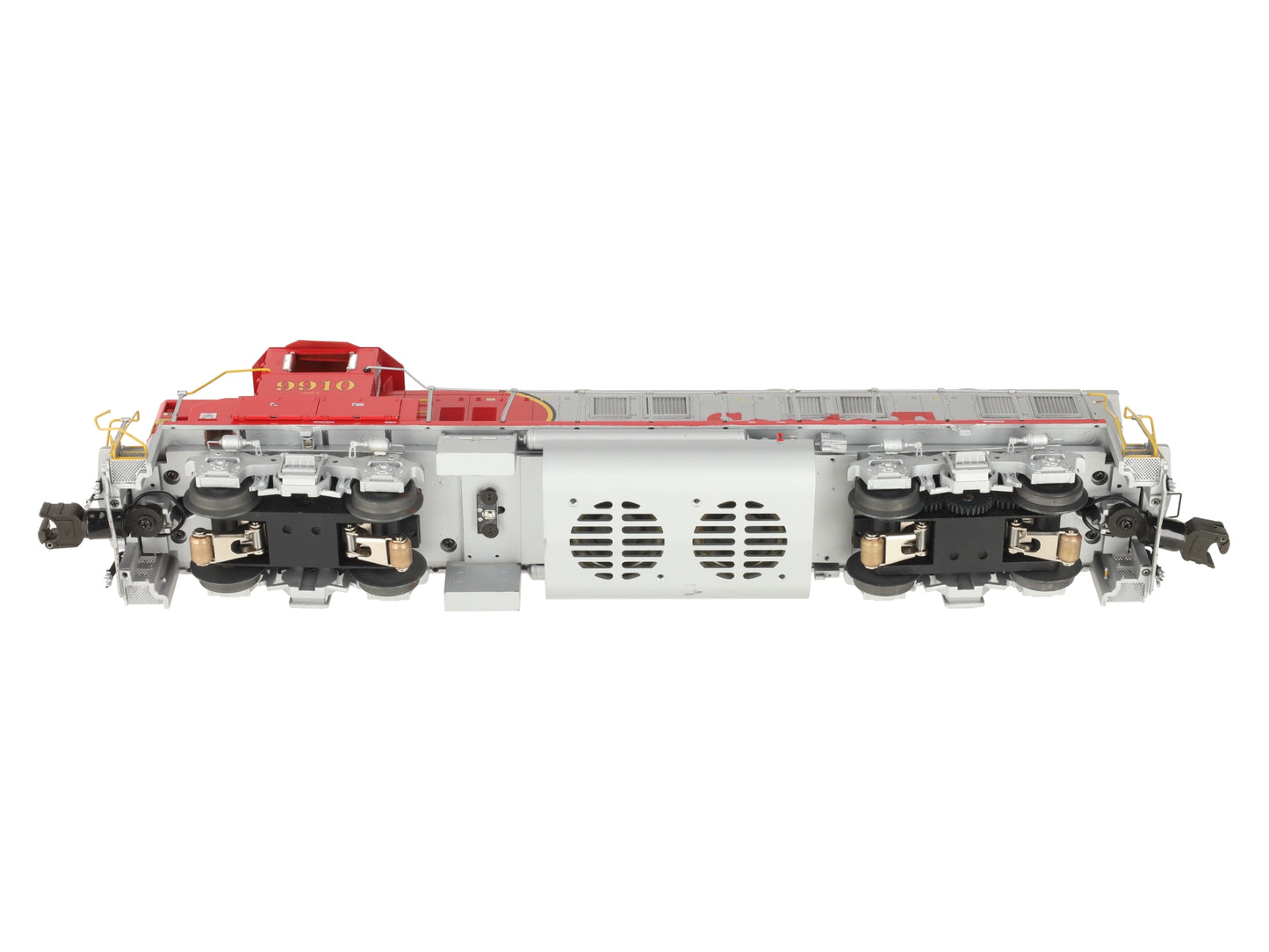 Lionel 6-38547 Santa Fe Legacy Warbonnet Genset Diesel Switcher #9910 EX