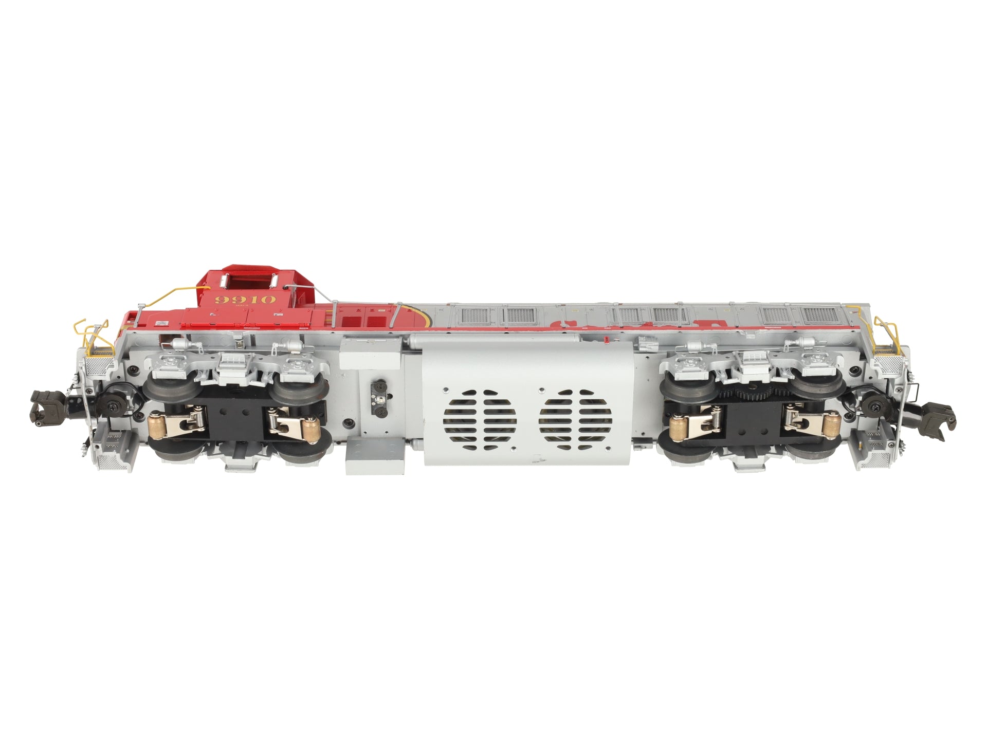 Lionel 6-38547 Santa Fe Legacy Warbonnet Genset Diesel Switcher #9910 EX