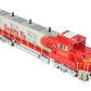 Lionel 6-38547 Santa Fe Legacy Warbonnet Genset Diesel Switcher #9910 EX