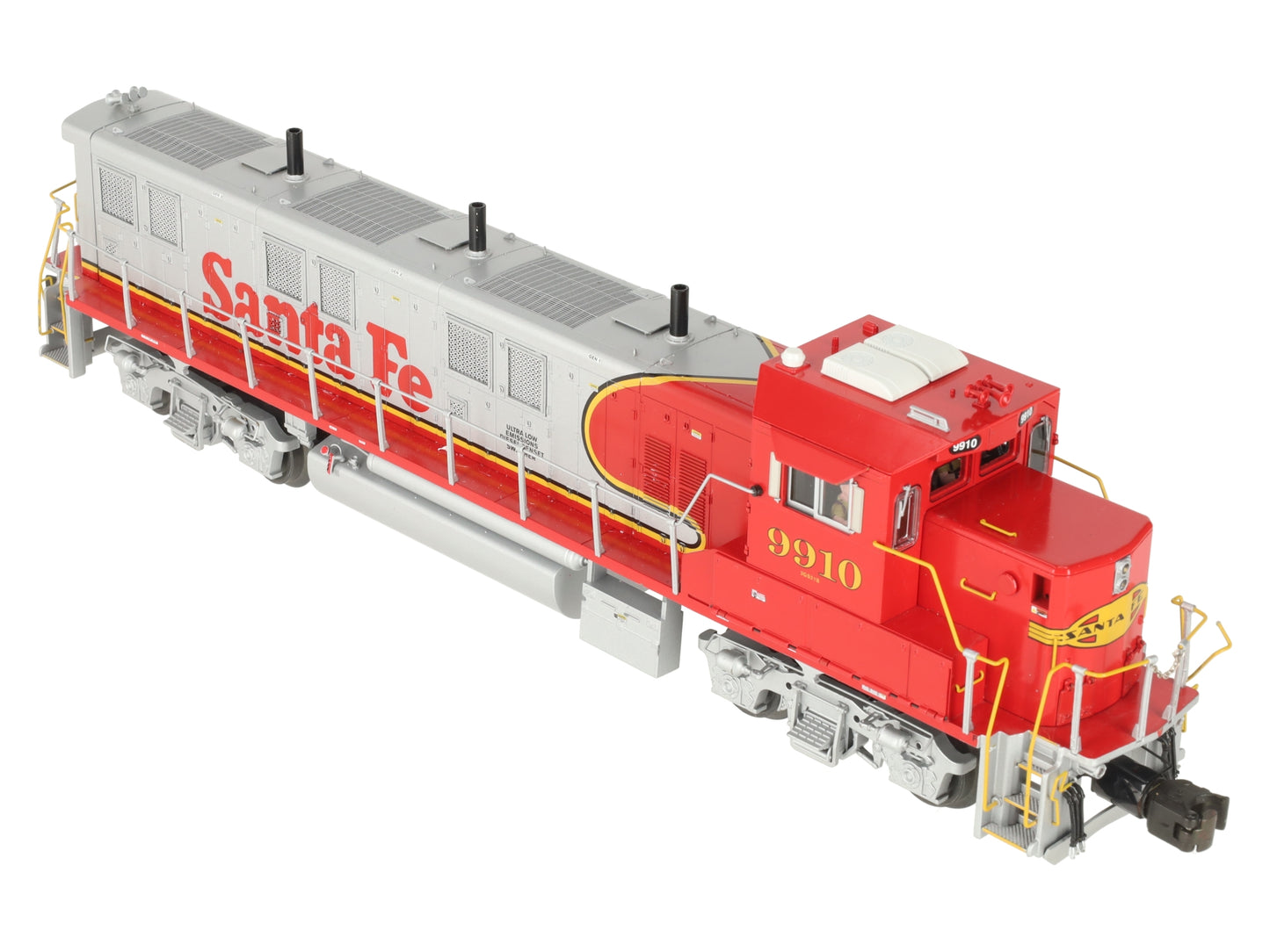 Lionel 6-38547 Santa Fe Legacy Warbonnet Genset Diesel Switcher #9910 EX