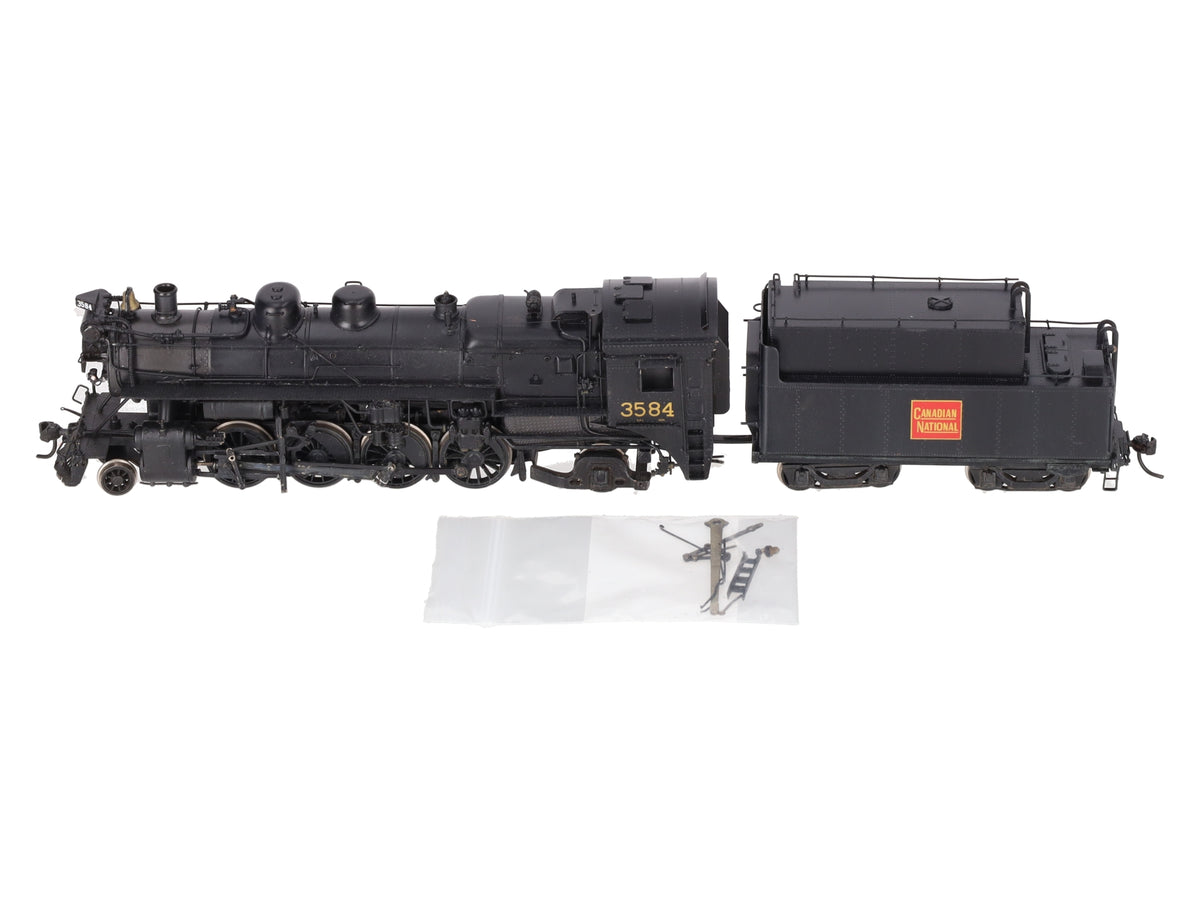 V-H Models HO Scale BRASS Canadian National 2-8-2 S-2a Steam Locomotive EX