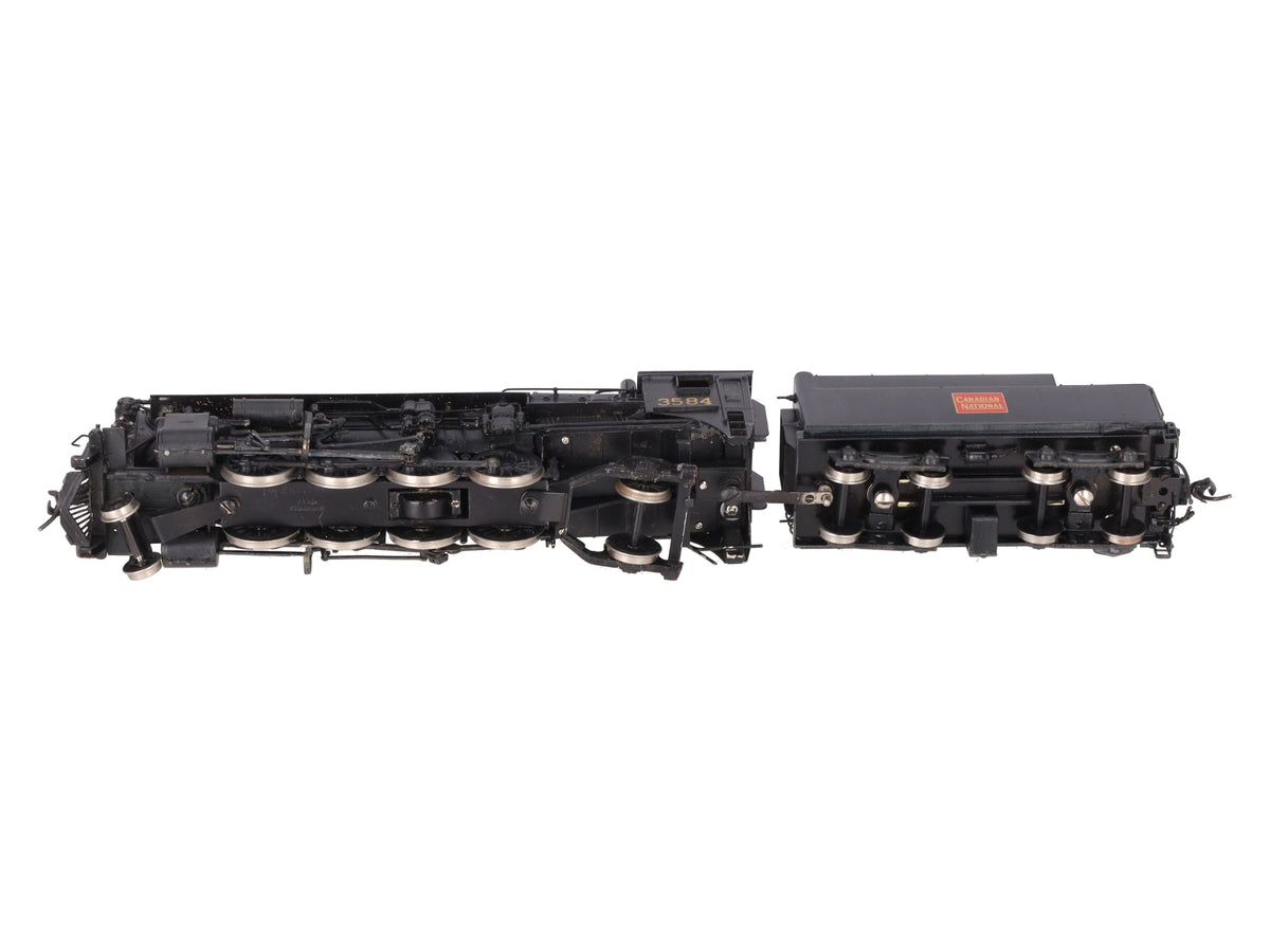 V-H Models HO Scale BRASS Canadian National 2-8-2 S-2a Steam Locomotive EX