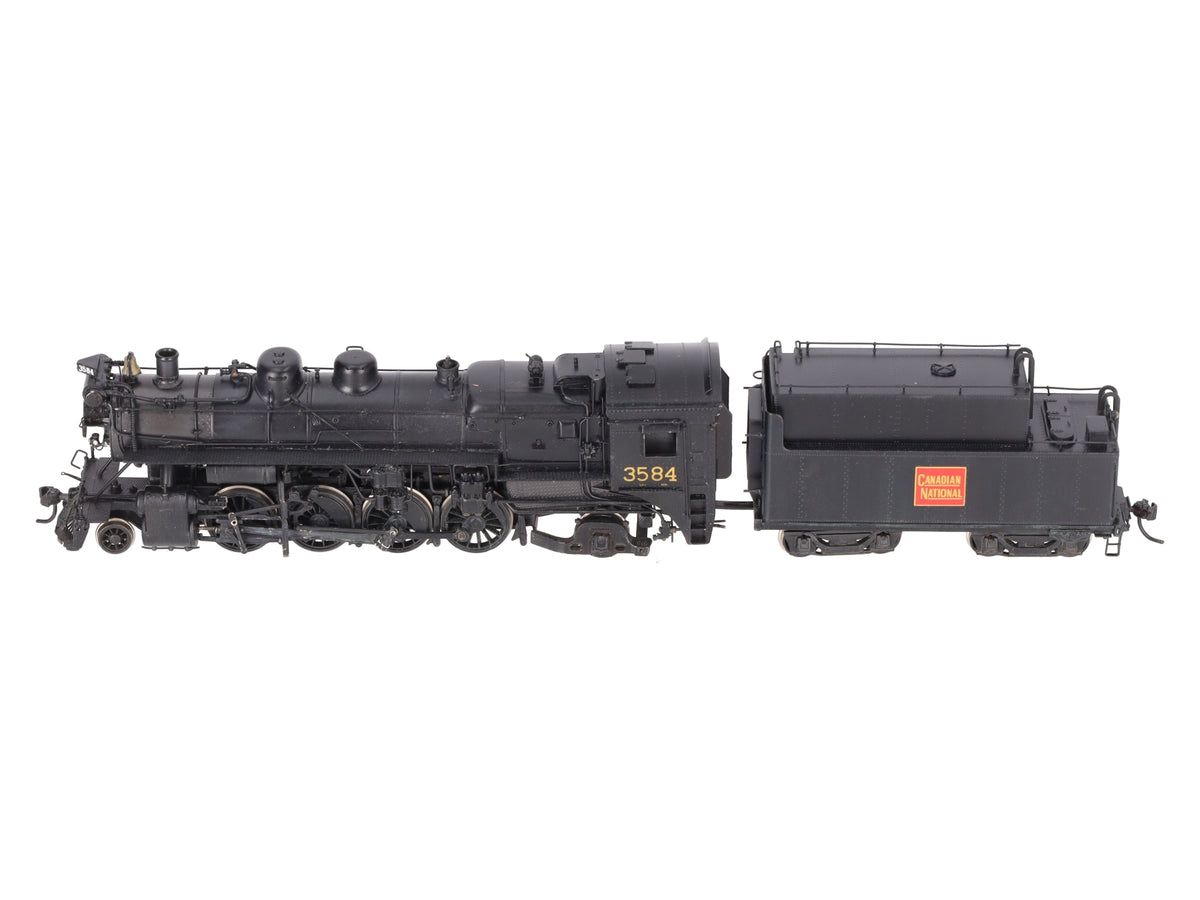 V-H Models HO Scale BRASS Canadian National 2-8-2 S-2a Steam Locomotive EX