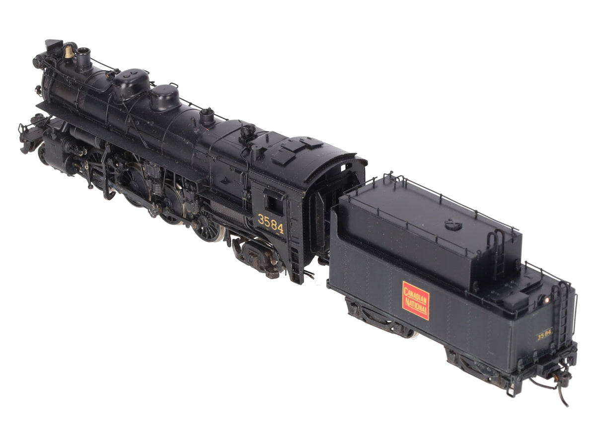 V-H Models HO Scale BRASS Canadian National 2-8-2 S-2a Steam Locomotive EX