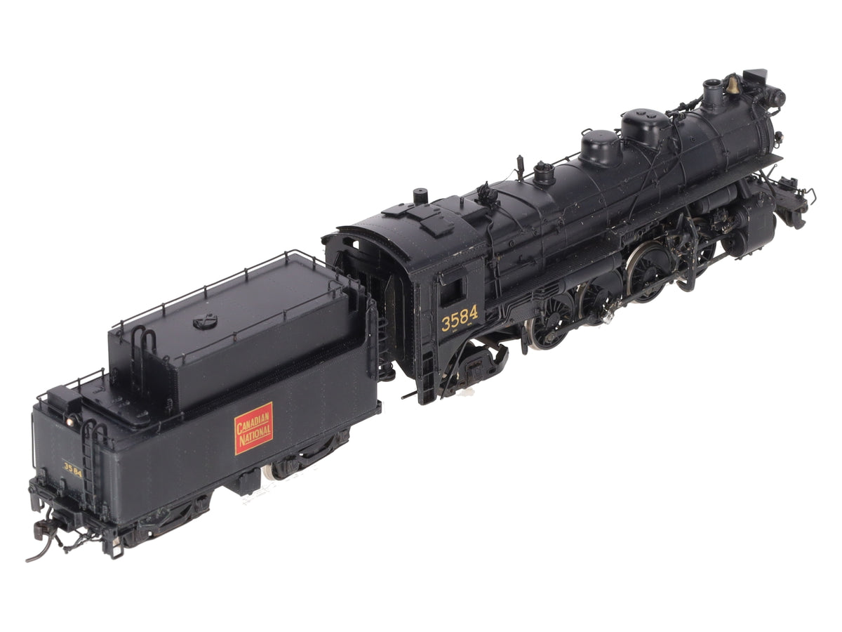 V-H Models HO Scale BRASS Canadian National 2-8-2 S-2a Steam Locomotive EX