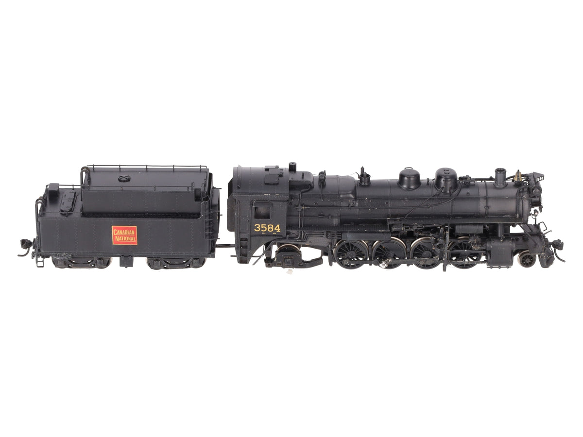 V-H Models HO Scale BRASS Canadian National 2-8-2 S-2a Steam Locomotive EX