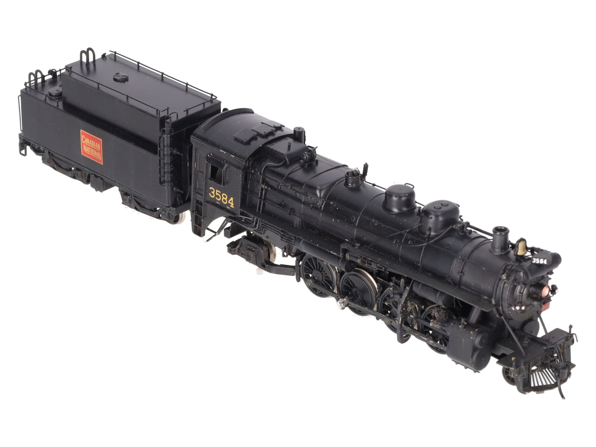 V-H Models HO Scale BRASS Canadian National 2-8-2 S-2a Steam Locomotive EX