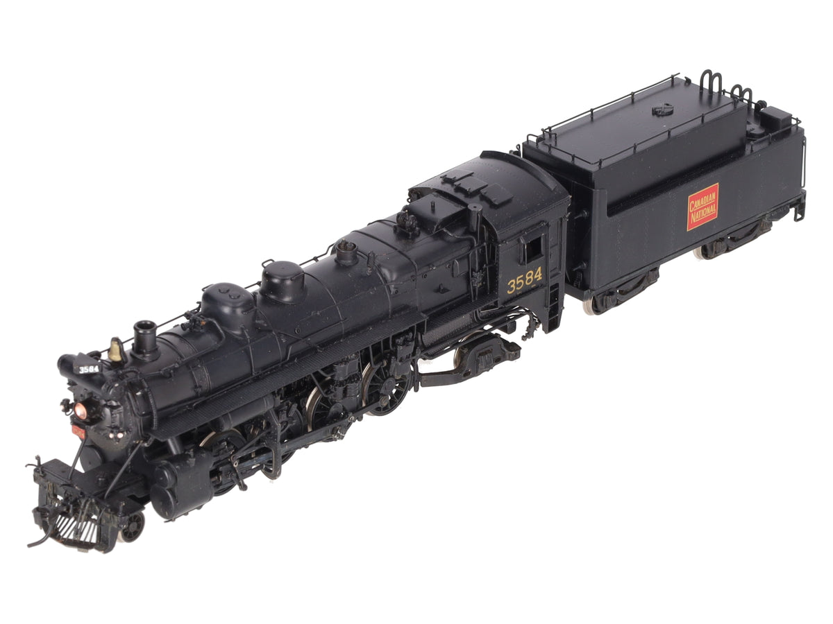 V-H Models HO Scale BRASS Canadian National 2-8-2 S-2a Steam Locomotive EX