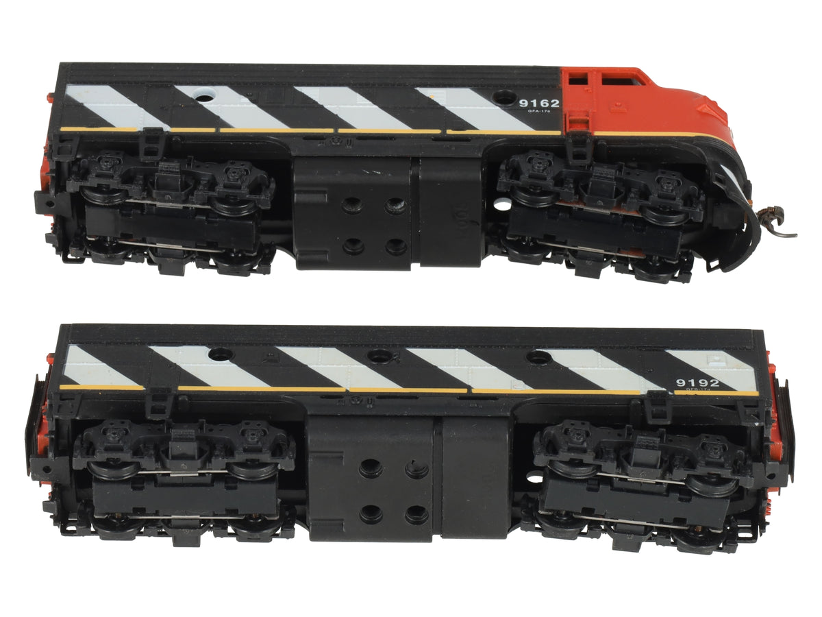 Walthers 920-40909 HO Canadian National EMD F7A-B Set Diesel Loco #9162/#9192 EX