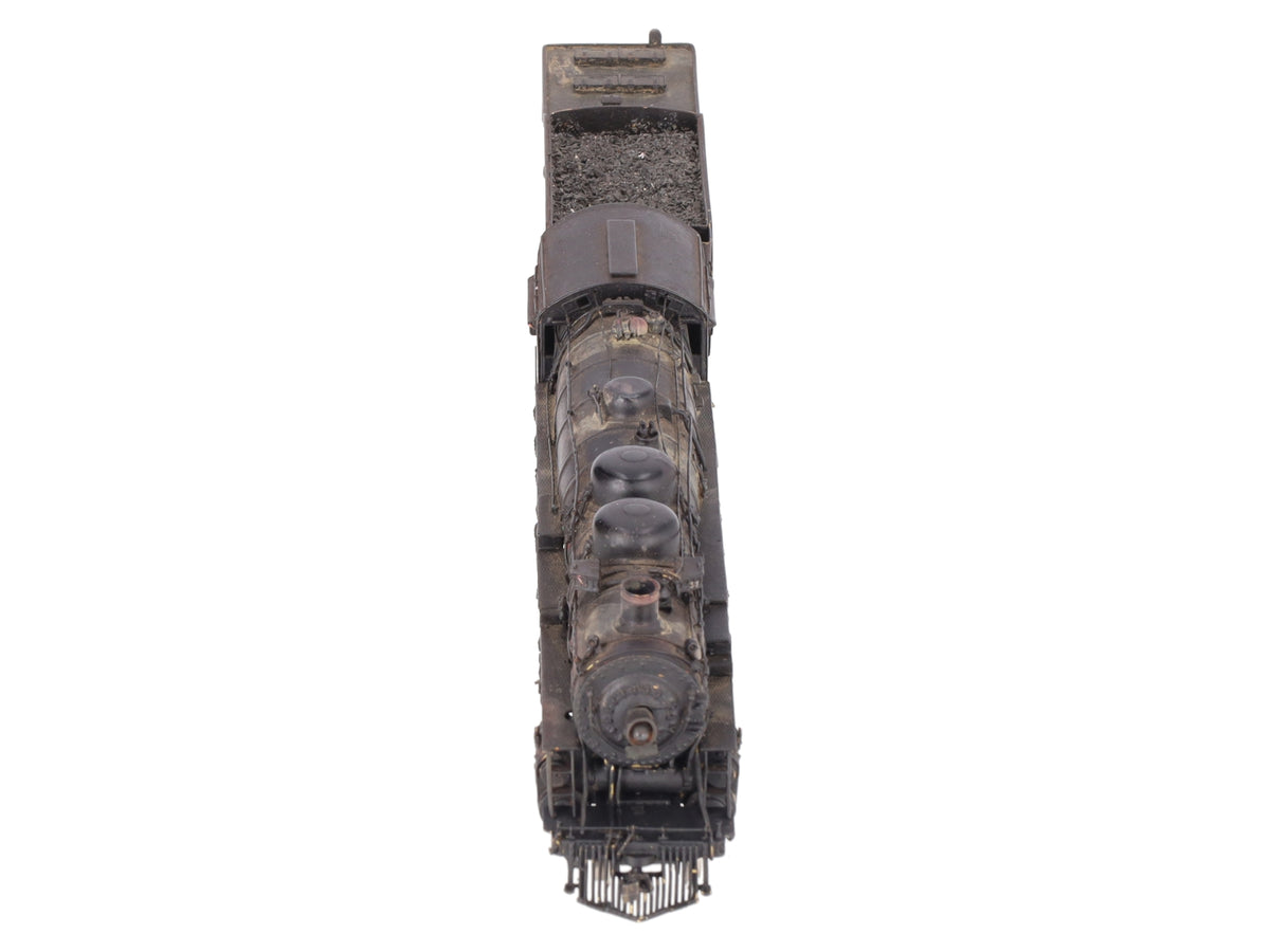 Sunset Models HO BRASS Santa Fe 3700 Class 4-8-2 Steam Loco & Tender - Painted/Box