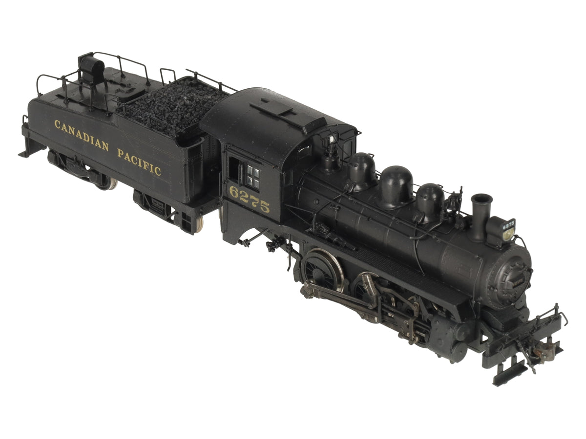 V-H Models HO BRASS Canadian Pacific 0-6-0 Steam Locomotive -Painted/Box