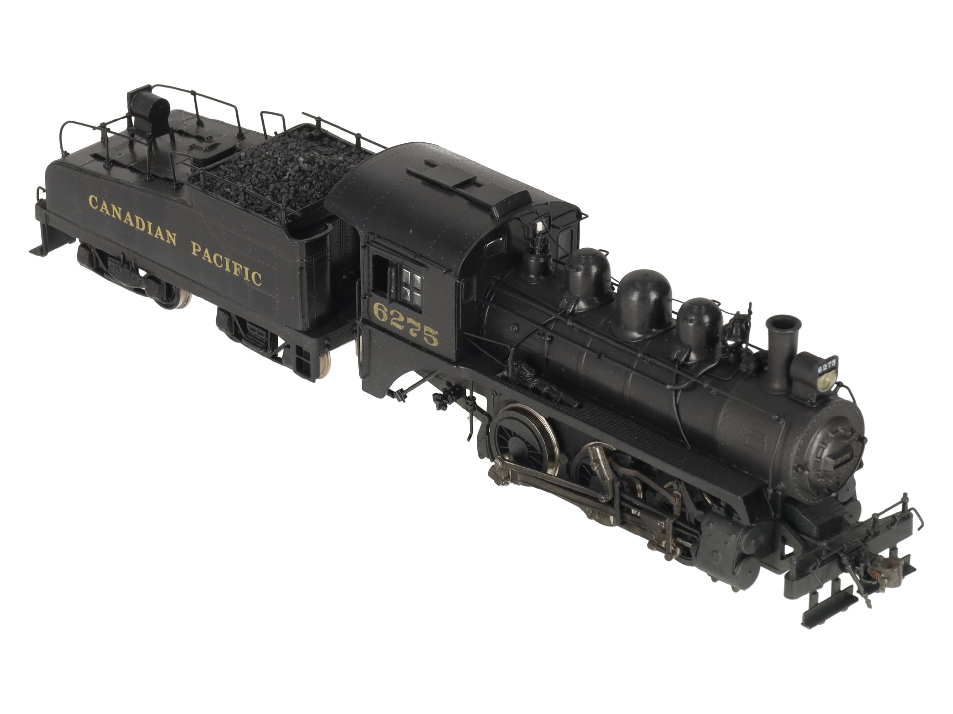 V-H Models HO BRASS Canadian Pacific 0-6-0 Steam Locomotive -Painted/Box