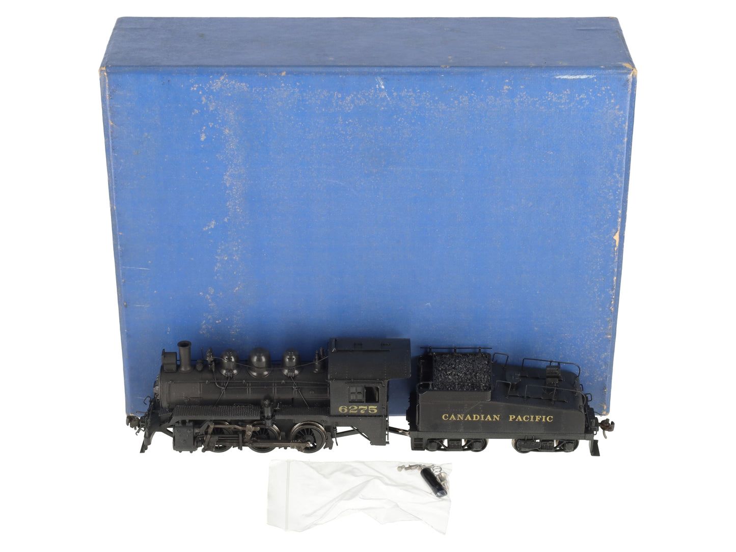 V-H Models HO BRASS Canadian Pacific 0-6-0 Steam Locomotive -Painted/Box
